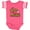 Football Pink and White, variant on Inktastic My Uncle is a Firefighter with Fire Truck Boys or Girls Baby Bodysuit