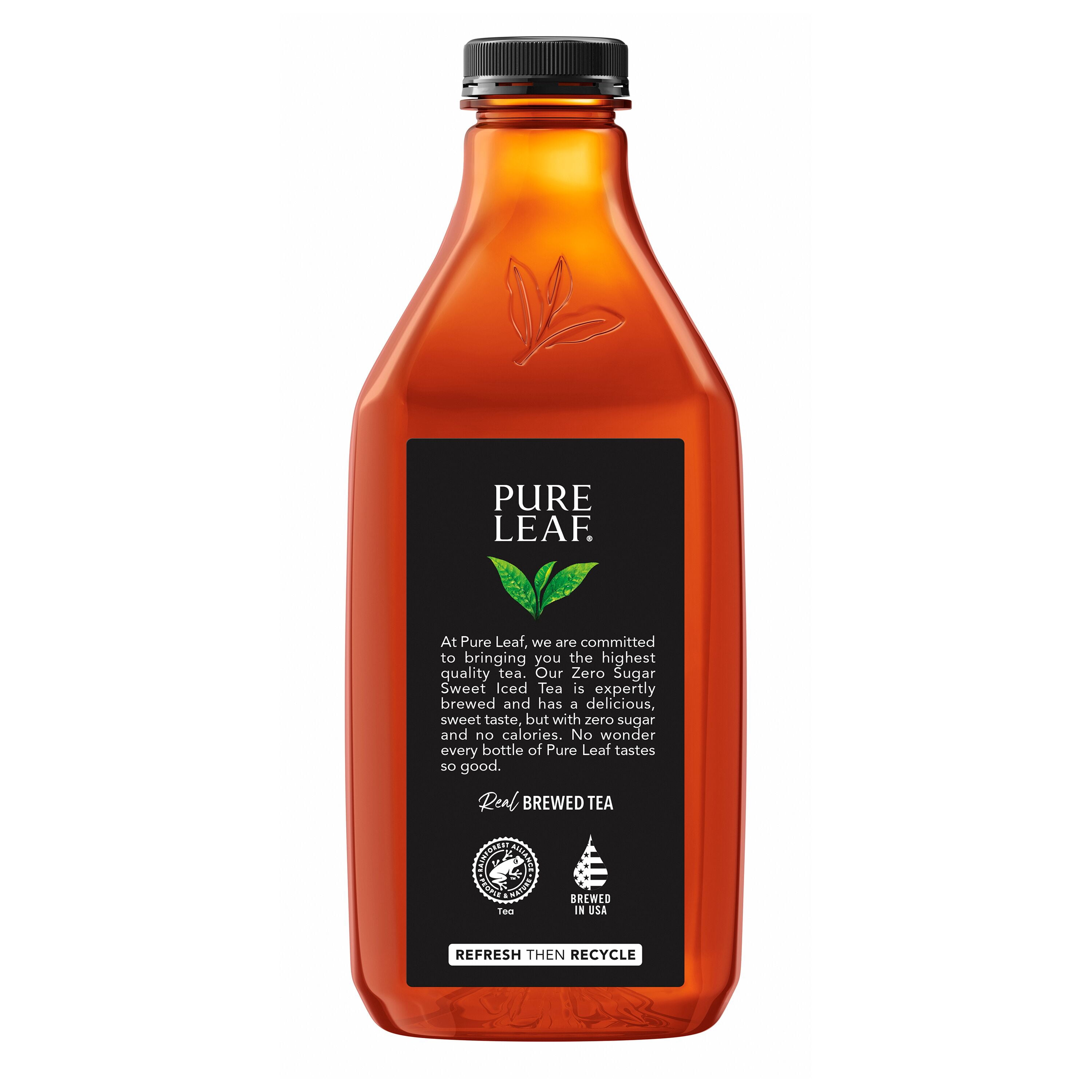 (3 pack) Pure Leaf Zero Sugar Real Brewed Tea Sweet 64 Fl Oz