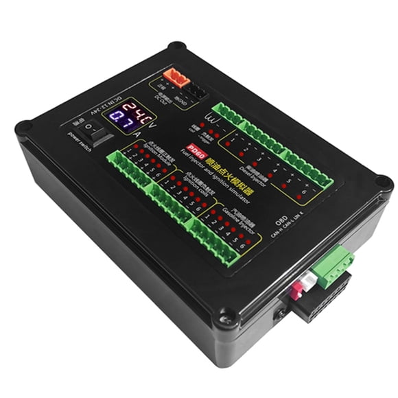 Riwcyla PD60 à Injection de Carburant Ignition Simulator ECU Plateforme d'Entretien Équipement de Test pour Essence et Carte Informatique de Véhicule Derv