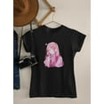 thumbnail image 3 of Anime Girl Shy W Heart T-Shirt Women -Image by Shutterstock, Female Medium, 3 of 4