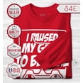 thumbnail image 2 of S4E Men's I Paused My Game to Be Here Long Sleeve ShirtXXX-Large Red, 2 of 4