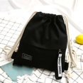 thumbnail image 4 of Typpkmm Canvas School Bag with Double Shoulder Drawstring, 4 of 6