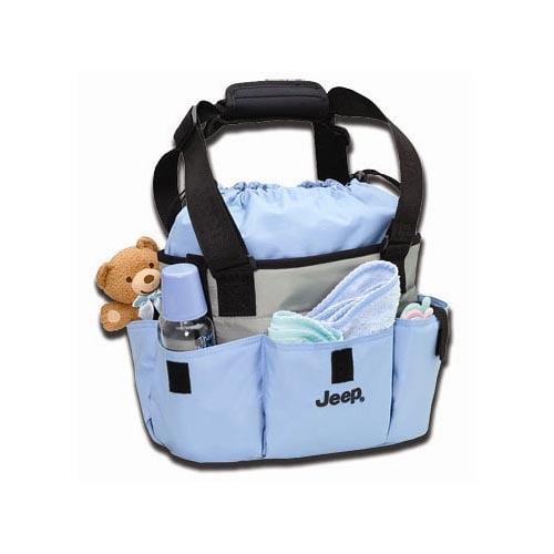 Jeep Mini Tote Diaper Bag, Blue