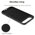 thumbnail image 6 of iPhone 17 Air Case, Takfox For iPhone 17 Air 6.5" Basic Case [Frosted] Shockproof Case Liquid Silicone Gel Rubber Soft TPU Anti-slip Bumper Thin Matte Slim Phone Case Covers For iPhone 17 Air,Black, 6 of 9