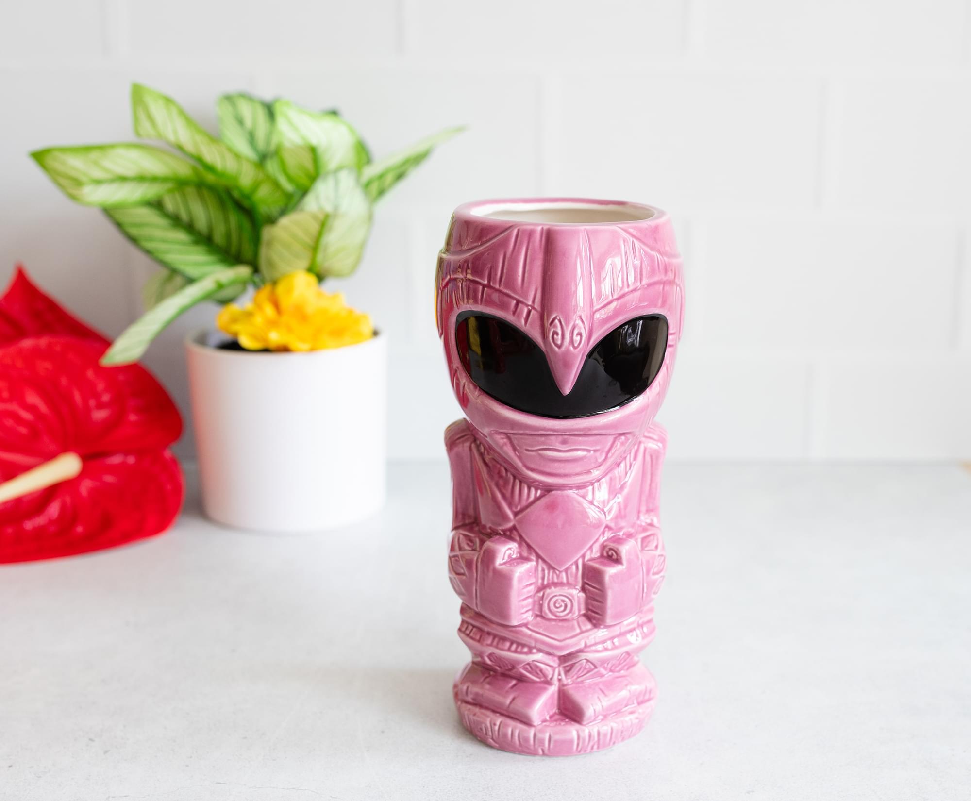 Buy Geeki Tikis Power Rangers Pink Ranger Ceramic Mug Holds 16 Ounces Online at Lowest Price