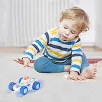 OEFNTAC Toys Double-Sided Stunt Car Friction Powered Flip Toy for Kids Ages 3  Toddler Toys