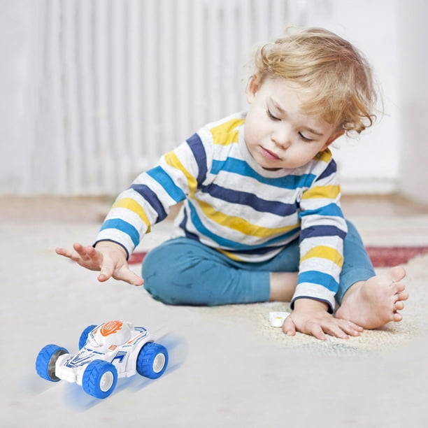 Coche de fricción inercial de doble cara | Juguete 4x4 con resistencia a golpes y giros | No necesita pilas | Plástico ABS resistente | Regalo para niños a partir de 3 años