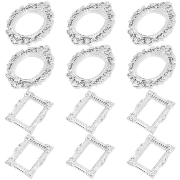 Raindrops 12 Pcs Tiny Picture Frames Sturdy Photo Small Decor