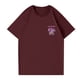 thumbnail image 4 of Pop cazadora para niña Demon Hunters Boys Girls Fashion Round-Neck Group Panels T Shirt （Wine）, 4 of 4