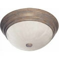thumbnail image 4 of Volume Lighting 7732-33 Marti 2 Light 13" Wide Flush Mount Bowl Ceiling Fixture - Nickel, 4 of 4