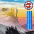thumbnail image 2 of SSBM Blue Cast Hand Stretch Wrap 15" x 1500' 8 Rolls 80 Gauge Opaque Plastic Self Adhesive Shrink Wrap for Wrapping, 2 of 6