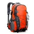 thumbnail image 1 of Qarigey de 40L, bolsa impermeable de viaje para senderismo con silbato, bolsos de hombro ajustables con varios bolsillos de malla transpirable Mochilas Naranja Qarigey AP012273-03, 1 of 6