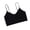 Black-bras, variant on Thin Cups Bras for Women, Breathable Spaghetti Straps Push up Supportive Cami Bralette, Comfy Summer Spring Daily Lingerie XL