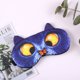 thumbnail image 3 of Juego de 3 antifaz para dormir, antifaz para dormir de animales, suave y esponjoso, antifaz para dormir, parche para el ojo, antifaz de noche, antifaz para dormir para niñas, mujeres (lindo gato 3 piezas) Sincero Electrónica, 3 of 5