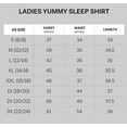 thumbnail image 5 of 3 Pack: Women's Printed Nightshirt Short Sleeve Ultra-Soft Nightgown Sleep Dress (Available In Plus Size), 5 of 5
