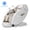 White, variant on Costway 4D Dual Roller System Flexible Track Zero Gravity Full Body Massage Chair Dark Blue+Black