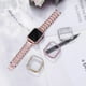thumbnail image 4 of Adecuado para Apple Single Row Drill Case Apple Watch 8 7se 6 5 4321pc Funda protectora galvanizada de medio paquete, 4 of 6