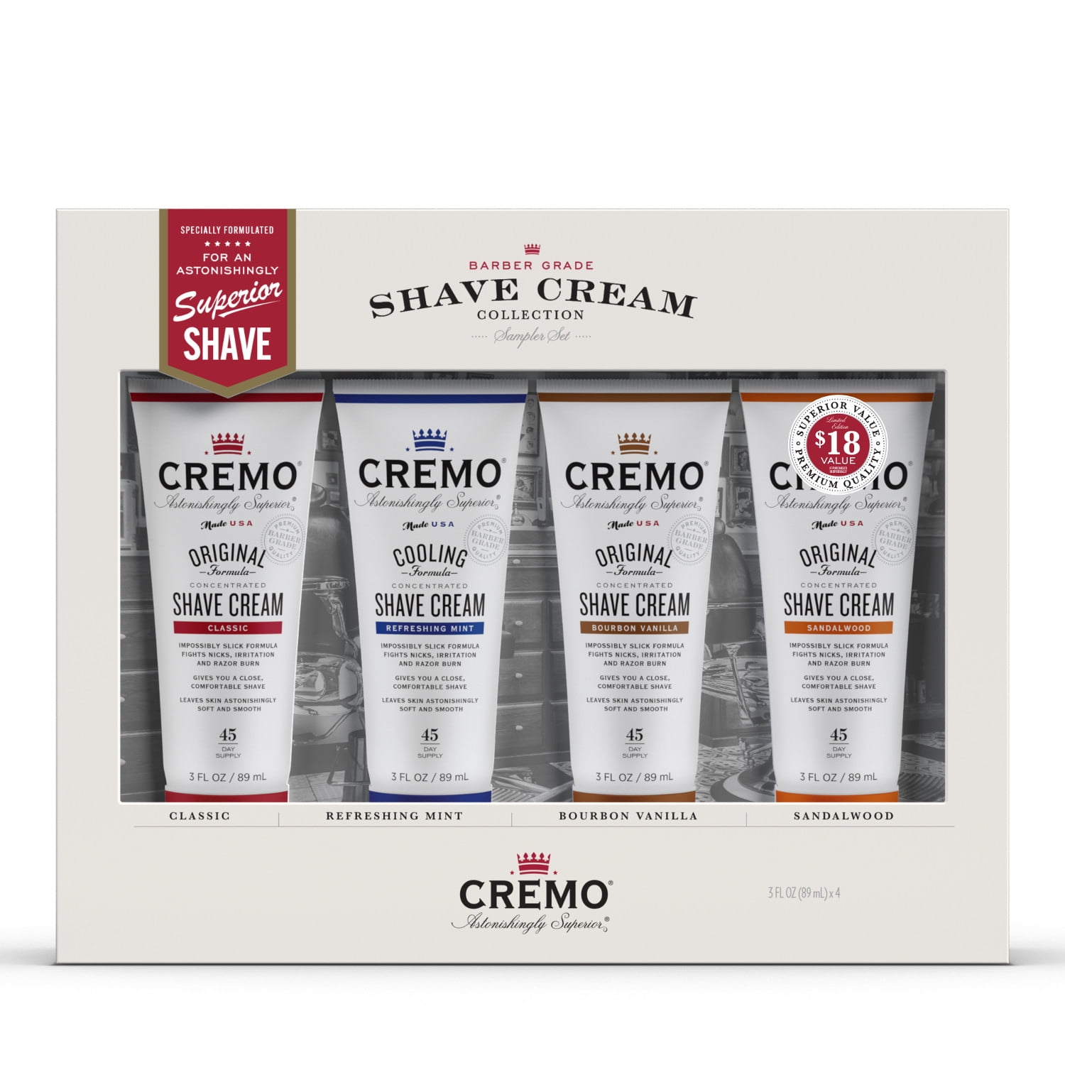Cremo Shave Cream Collection
