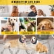 thumbnail image 2 of Billuyoard Protectores de oídos para perros cálidos y suaves de tela, orejeras para perros con efecto calmante, cubiertas para los oídos con Ropa para mascotas A Largo 45-60cm, 2 of 6