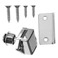 thumbnail image 4 of CHICHUMID 1Set Pull Latch Zinc Alloy ABS Square Hardware Lock for RV Accessory Home Use Vehicle Use 1.97x1.97in, 4 of 7