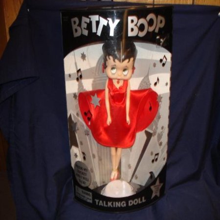 betty boop talking doll 1998