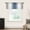 Blue, variant on Orange Grey White Valance Curtains for Kitchen/Living Room/Bathroom/Bedroom Window, Rod Pocket Small Topper Half Short Window Curtains Voile Sheer Scarf, Farmhouse Ombre Color Modern Simple 42"x18"