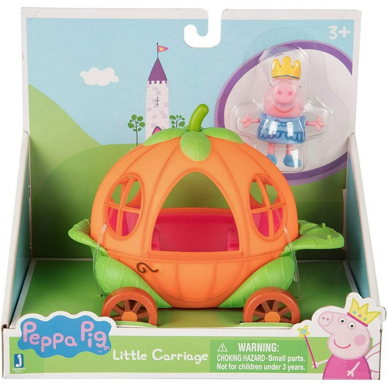 Peppa Pig Peppa Princess Carriage Vehicle Playset - Includes