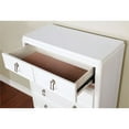 thumbnail image 3 of Furniture of America Appell 5 Drawer Chest in White, 3 of 3