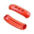 thumbnail image 2 of Silicone Pot Handle Covers, Heat Resistant Pot Holder Sleeves For Kitchen Cookware, Red 2-Pack - Non-Slip Grip, Safe For Hot Pots And Pans, Ideal For Home Cooking, Baking,, 2 of 4