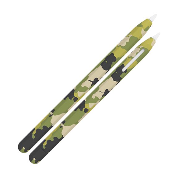 Allytech 1 Pcs Pencil Case for Apple Pencil 1st Generation, Anti-Scratch Protective Silicone Cover Case Pencil Skin for Apple Pencil 1st Generation - Green