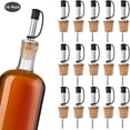 thumbnail image 2 of 16 piezas de vertedor de vino vertedor de corcho para botellas de licor Afortunado Sencillez, 2 of 5