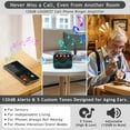 thumbnail image 2 of External Bluetooth Phone Ringer with 120dB Loud Alarm & LED Flashing Alerts for Cell Phones, 2 of 8