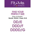 thumbnail image 6 of Fit for Me by Fruit of the Loom Women's Everyday T-Shirt Bra, Style FT966, Sizes 42C to 42G, 6 of 11