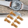 thumbnail image 3 of 6pcs Watch Back Cover Screw Replacement Accessory Repair Parts, Steel Material, Simple Operation For Mechanical Watch, 3 of 8