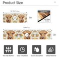 thumbnail image 3 of Yayeee Faucet Mat for Kitchen Sink 14.7" Diatomite Long Splash Guard Pad, Floral Cow, 3 of 7