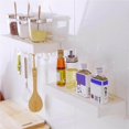 thumbnail image 2 of Baohd Bathroom Kitchen Storage Rack Shower Tray Self-adhesive Storage Shelf, 2 of 9