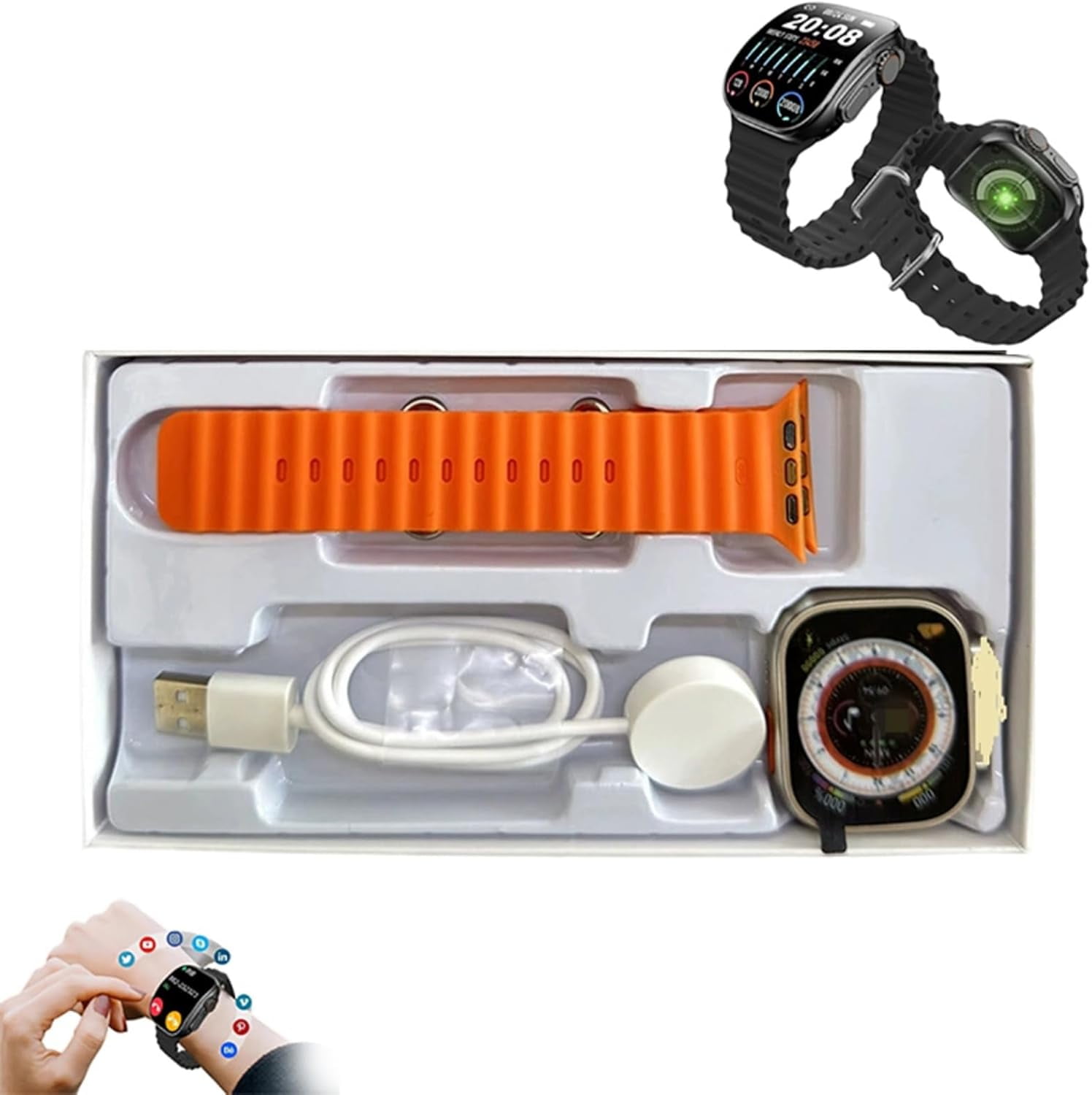 Casio G-Shock G-Squad Move Digital Connected Lime Green Resin