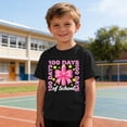 thumbnail image 6 of Riecok 100th Day of School Shirts Boys Girls Crewneck Celebration Tees Funny Colorful Printed Short Sleeve Tops, 6 of 8