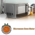 thumbnail image 4 of Motor sincrónico de eje en forma de D para microondas LG, modelo SSM-16HR, número de pieza 6549W1S011B, voltaje AC21V, frecuencia 50/60Hz, potencia 3W, velocidad 2.5/3R.P.M, distancia entre agujeros, 4 of 5