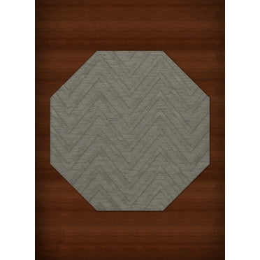 Dalyn Dover Area Rug DV4 Dv4 Silver Lines Stripes 10' x 10' Octagon