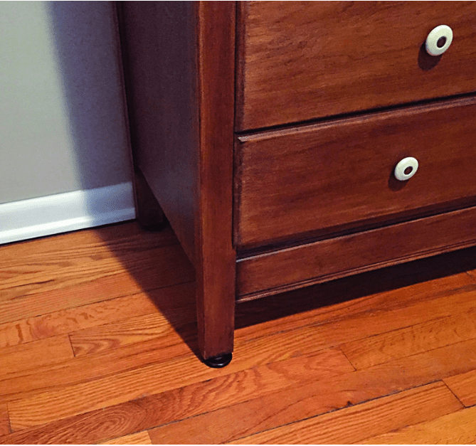 Shepherd Hardware 4-Pack 2-Inch Round Furniture Cups - Floor Protection Casters