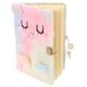thumbnail image 5 of Diario para niñas, diario secreto de peluche, diario con candado, adorable cuaderno de escritura para niñas., 5 of 6