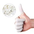 thumbnail image 2 of 100 Pcs Gants Jetables en Latex pour Doigts Gants de Protection en Caoutchouc Sans Poudre Non Chlorés, 2 of 5