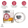 thumbnail image 3 of The University Of Alabama Whiskey Glass Set (2 Low Ball Glasses) - Contains Full Color Alabama Logo & Campus Map - Alabama Gift Idea for College Grads & Alumni - College Cocktail Glassware, 3 of 6