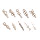 thumbnail image 2 of Pasadores para el cabello, accesorios de primera calidad, juego de clips para la cabeza para bodas, niñas de Acción de Gracias corona Jinwen Pinzas de pelo de perlas, 2 of 4