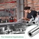 thumbnail image 5 of Tubo de acero inoxidable 304 de 400 mm, 4 mm de diámetro exterior, 1 mm de grosor de pared, tubería de acero inoxidable sin costura para construcción/mecanizado/manualidades, 5 of 7