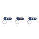 thumbnail image 2 of Qarigey Llaveros Carta PVC Moda Llaveros Estilo simple Conveniente Encantador Colgante Hebilla Mujeres Hombres Coche 7051-04 7051-04 Type1 NO1, 2 of 6