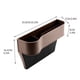 thumbnail image 2 of Organizador para asientos de coche con portavasos y puerto de carga USB | Caja de almacenamiento de plástico ABS para asientos delanteros izquierdos | Evita que los objetos se caigan entre los, 2 of 2