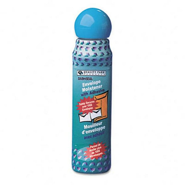 Quality Park Envelope Moistener with Adhesive Fast-Drying