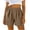 Khaki, variant on Hurxie Women's Sweat Shorts Casual Drawstring Shorts Comfy High Waisted Workout Lounge Shorts with Pockets Red,3XL